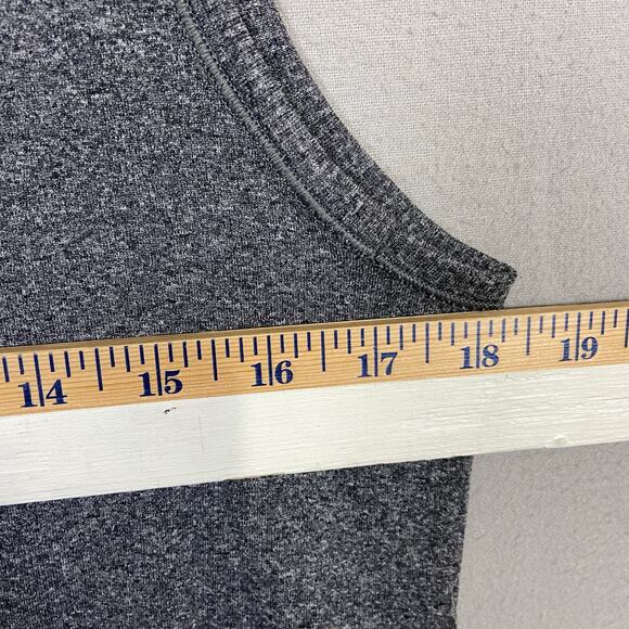 Lululemon Gray Sleeveless Ruched Sides Size 10 - Picture 7 of 7